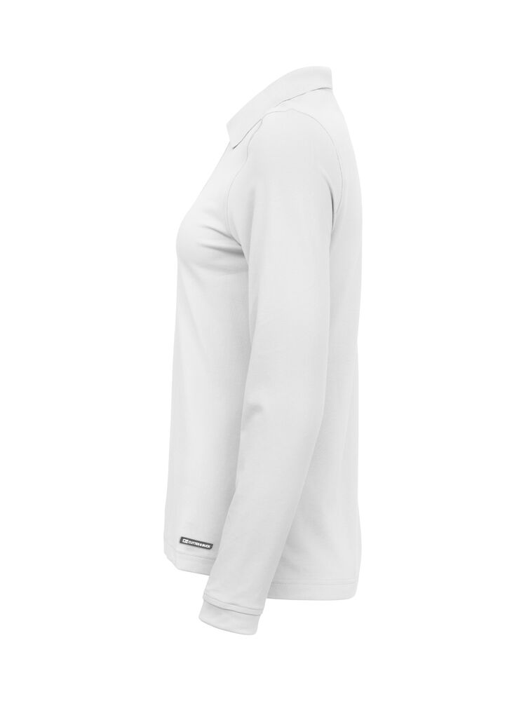 Cutter & Buck Advantage Polo Long Sleeve Women - White [00] / XS