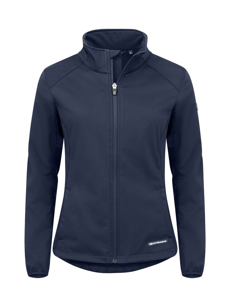 Cutter & Buck Oak Harbor Softshell Jacket Women - Mørk Marine [580] / XS