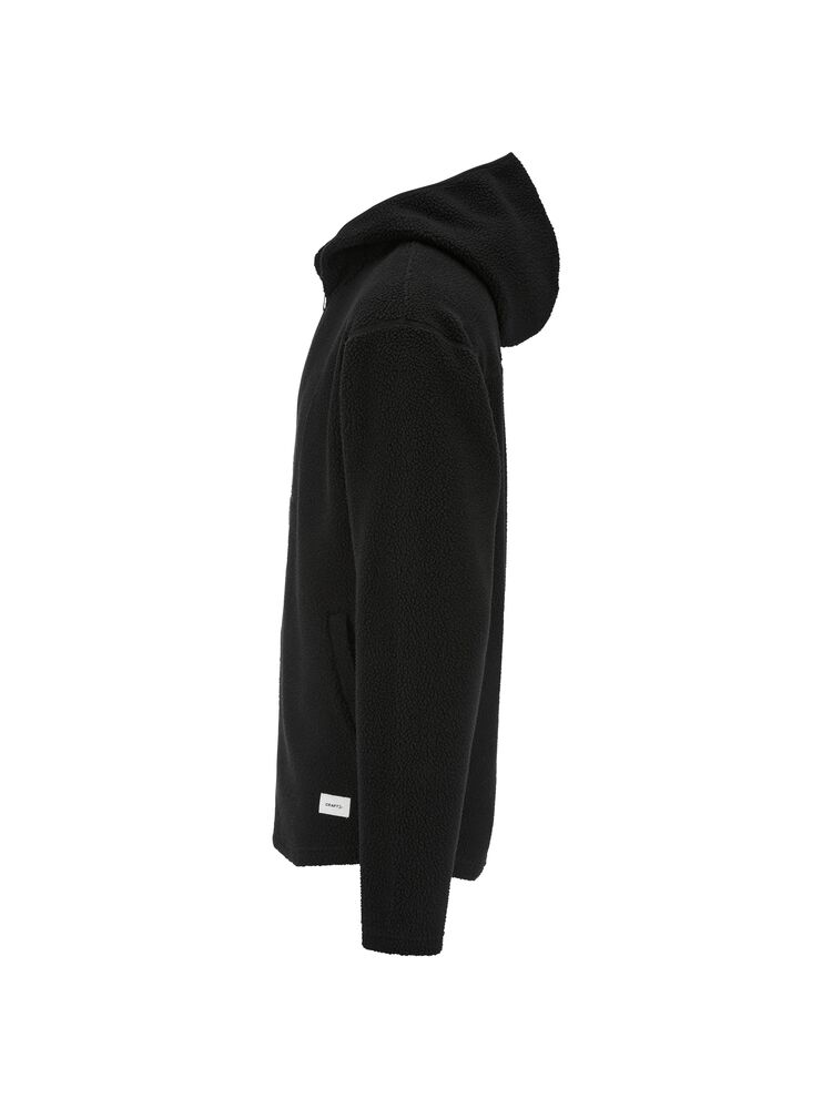 Craft Join Pile Fleece FZ Hood M - Black [9990] / S