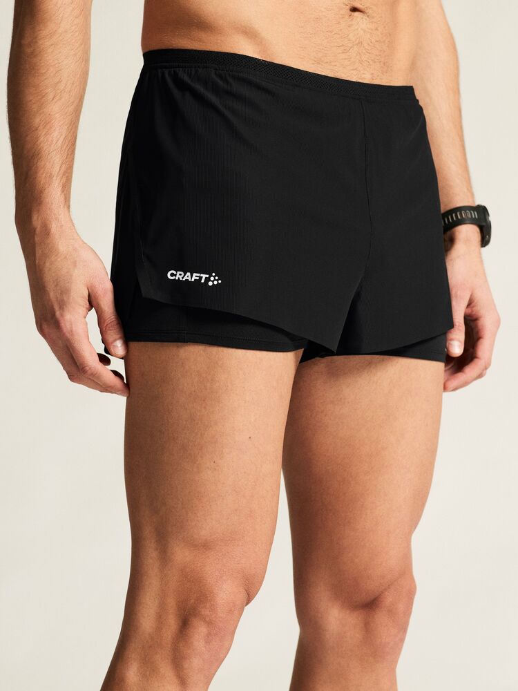 Craft Race Day Split Shorts M - Black AW25 [999000] / XS