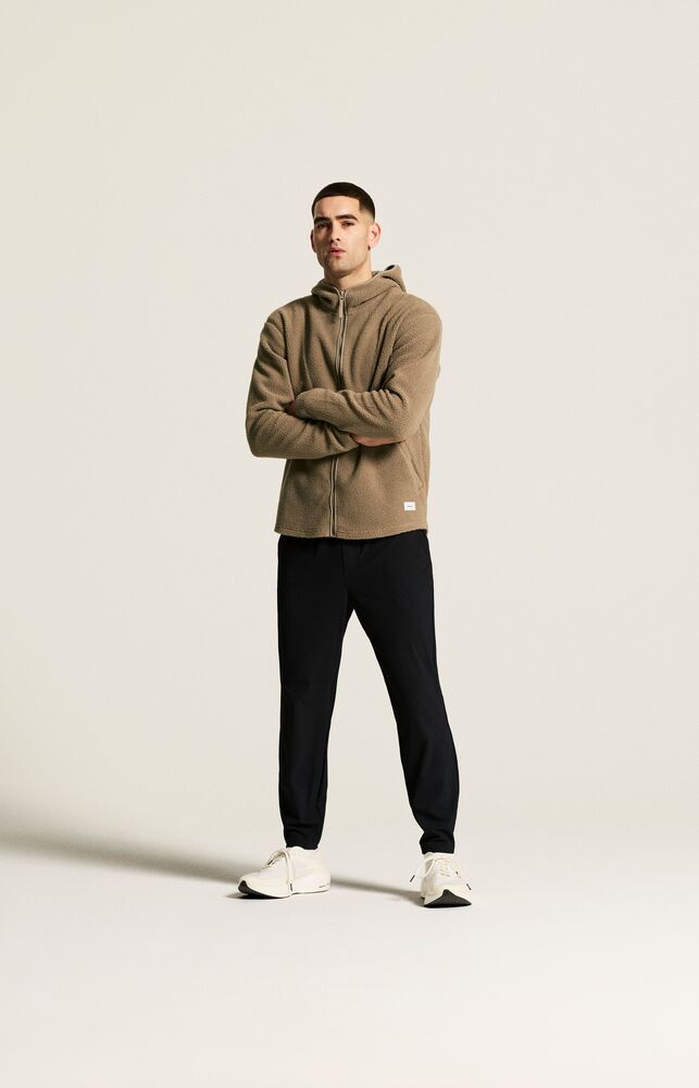 Craft Join Pile Fleece FZ Hood M - Taupe [2400] / S