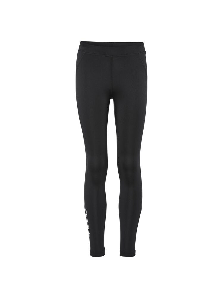 Craft Rush 2.0 Zip Tights JR - Black [9990] / 122/128