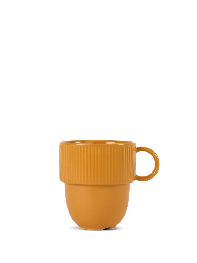 Inka cup with ear Yellow Pantone 4023C