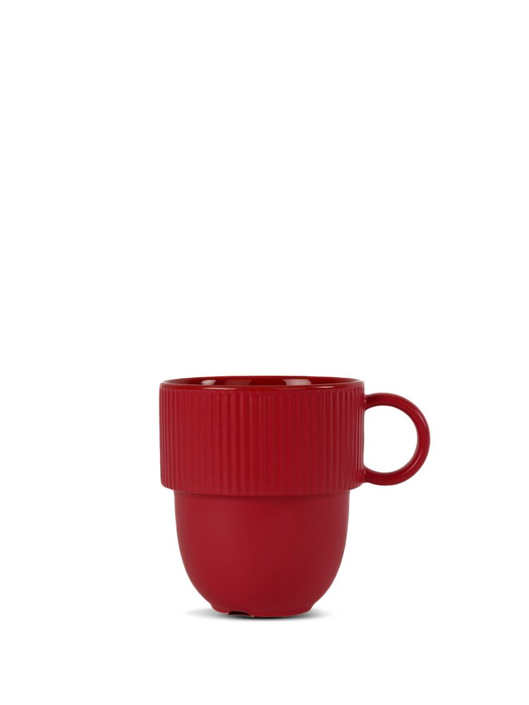 Inka cup with ear Bordeaux Pantone 202C