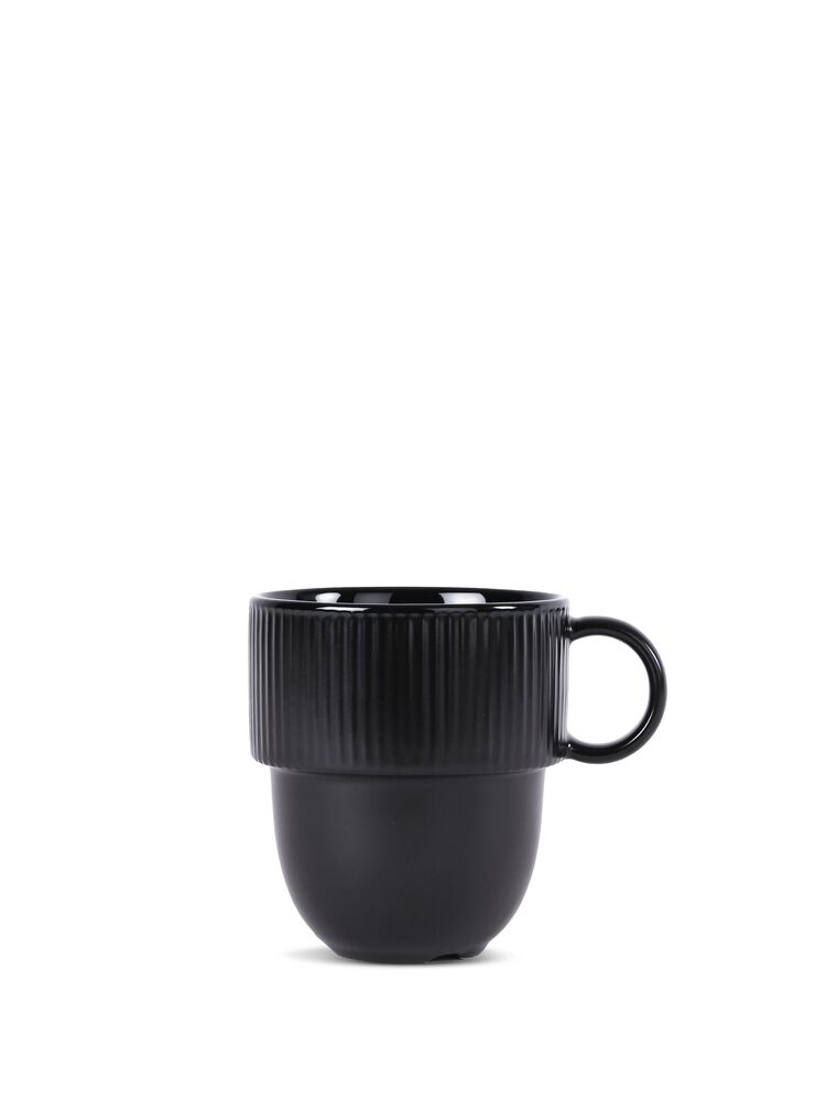 Inka cup with ear Black