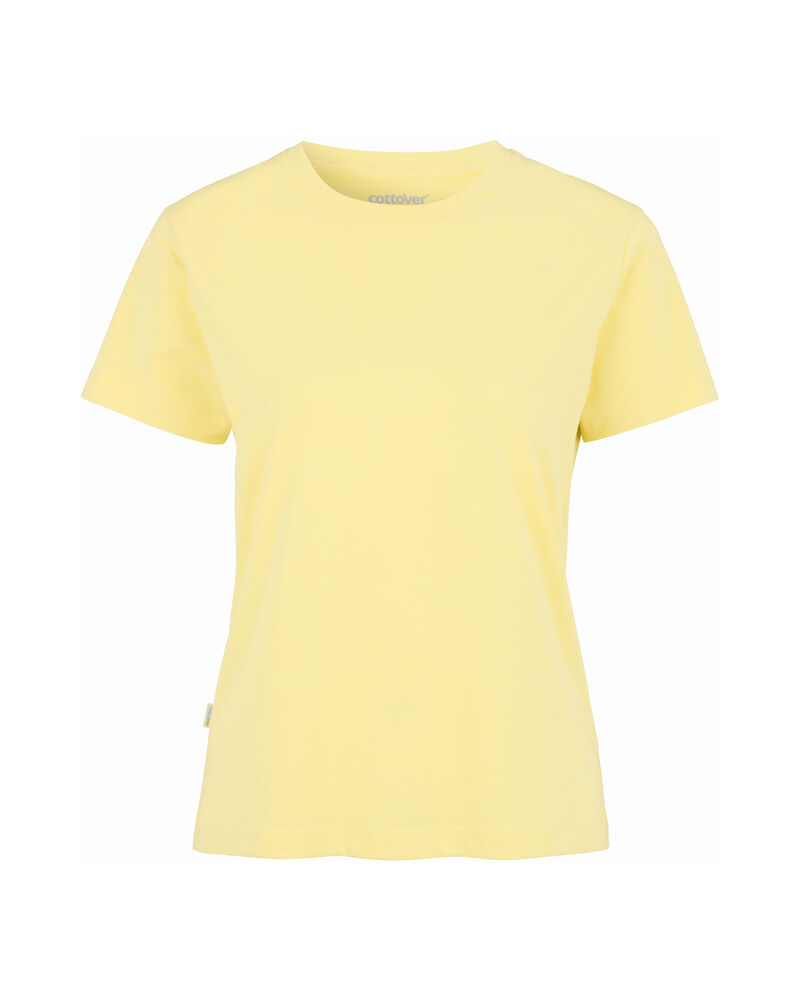T-shirt Lady från Cottover i Lt yellow