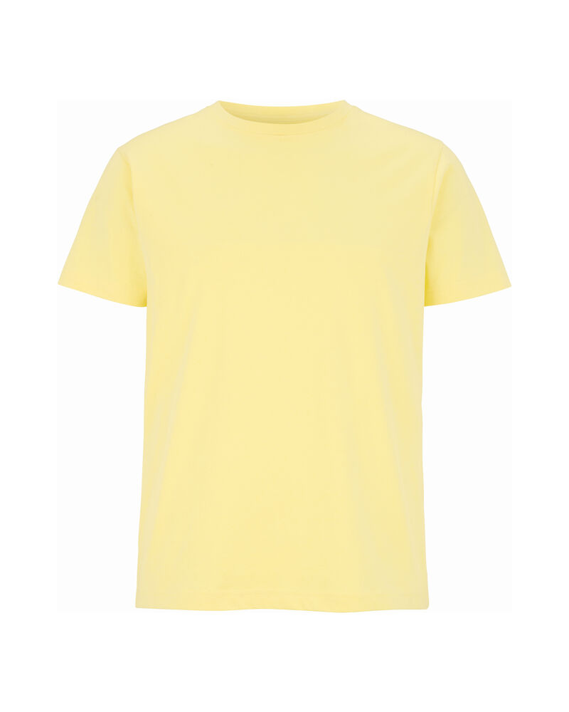 T-shirt Man från Cottover i Lt yellow
