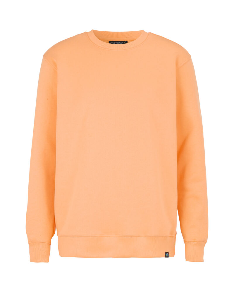 Key Crew Neck Unisex från Cottover i Peach