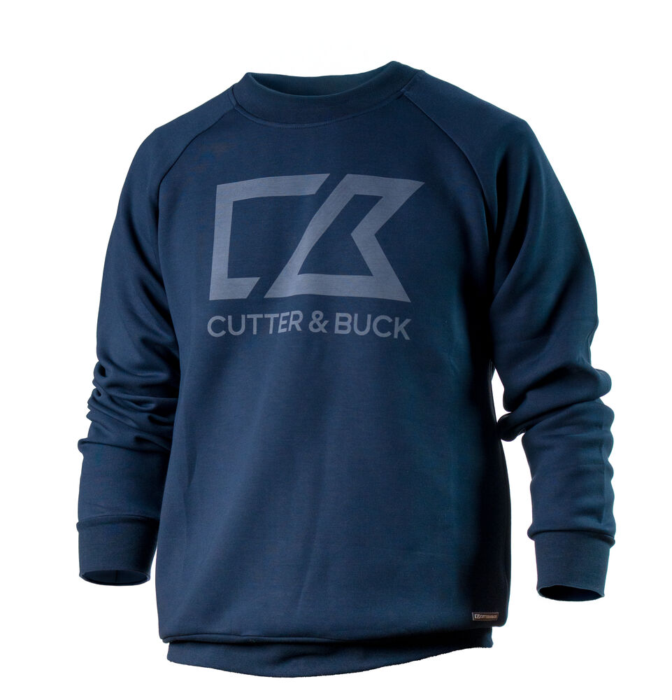 Pemberton Crewneck Print Men från Cutter & Buck i Mörk marin