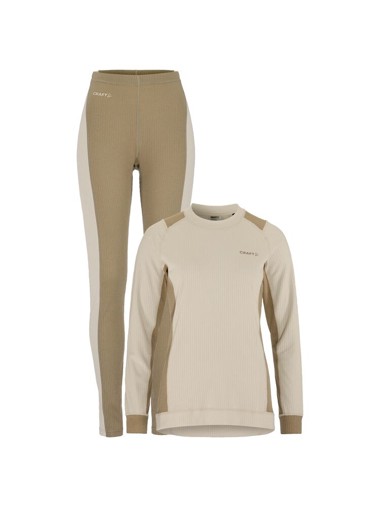 Craft CORE Dry Baselayer Set W - Plaster/Raw [214237] / XS