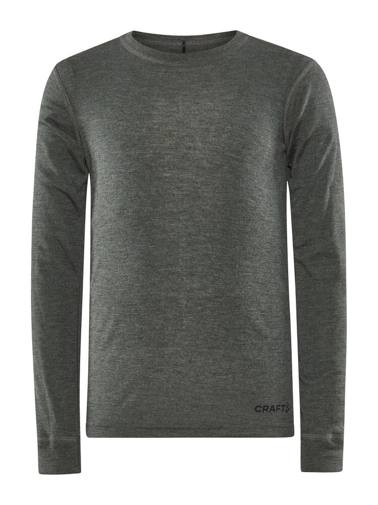 Craft Wool Merino Set Jr - Juniper-Melange (retail) [680200] / 110/116