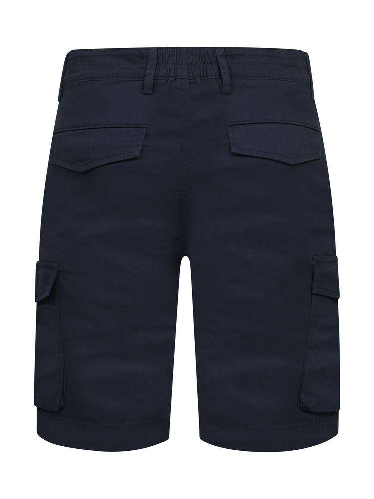 Clique Cargo Shorts - Mørk Navy/Hvid/Rød [580] / XS