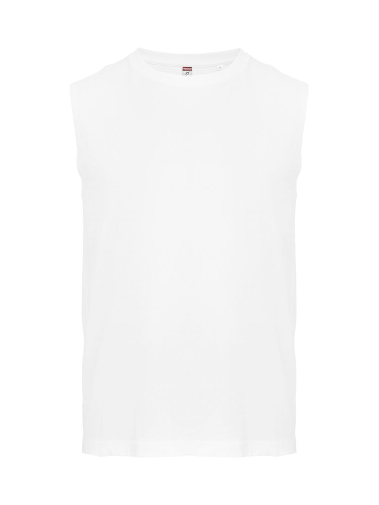 Clique Sleeveless - Hvid/Rød/Navy [00] / XS