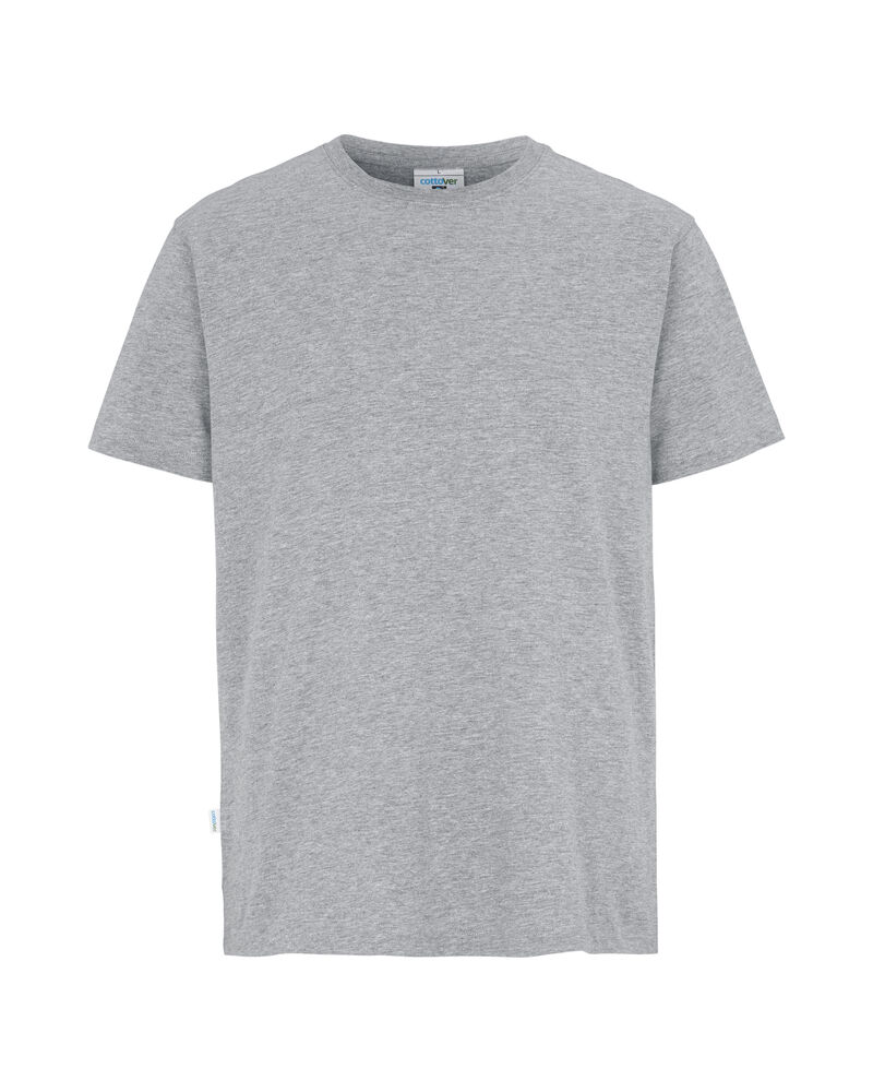 T-shirt Man från Cottover i Gråmelerad