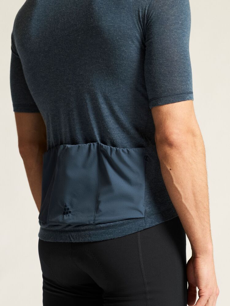 Craft Everyday Wool SS Jersey M - North Melange [385M] / XS