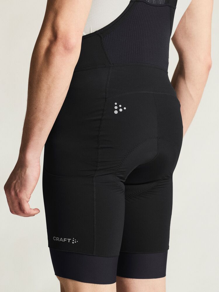Craft Endur Cargo Bib Shorts C1 M - Black [9990] / XS