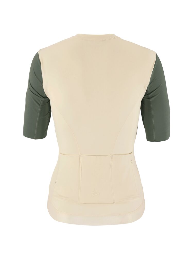 Craft Endur Training Jersey W - Tofu/Green [1056] / XS
