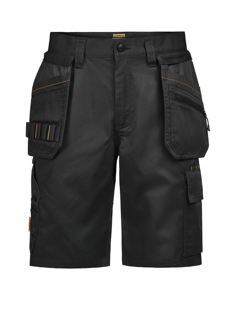 2336 Hantverksshorts Semistretch från Jobman i Svart