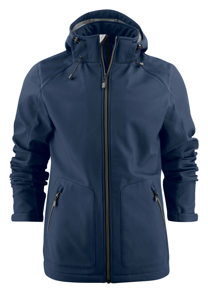 Karting softshell in navy