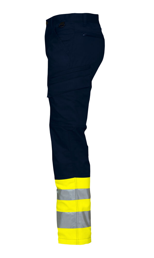 Projob 6523 BUKS EN ISO 20471 KLASSE 1 - Yellow/Navy [10] / C44