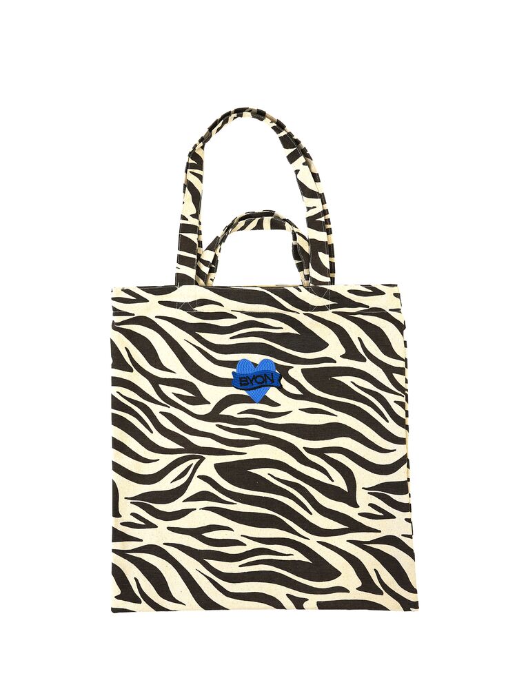 Shoppingpåse Anima zebra från Byon