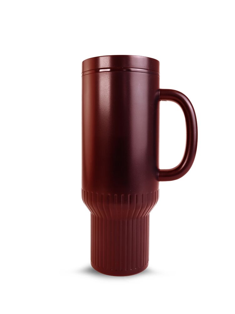 Talia termosmugg från Sagaform i Mörk vinröd pantone 7630c
