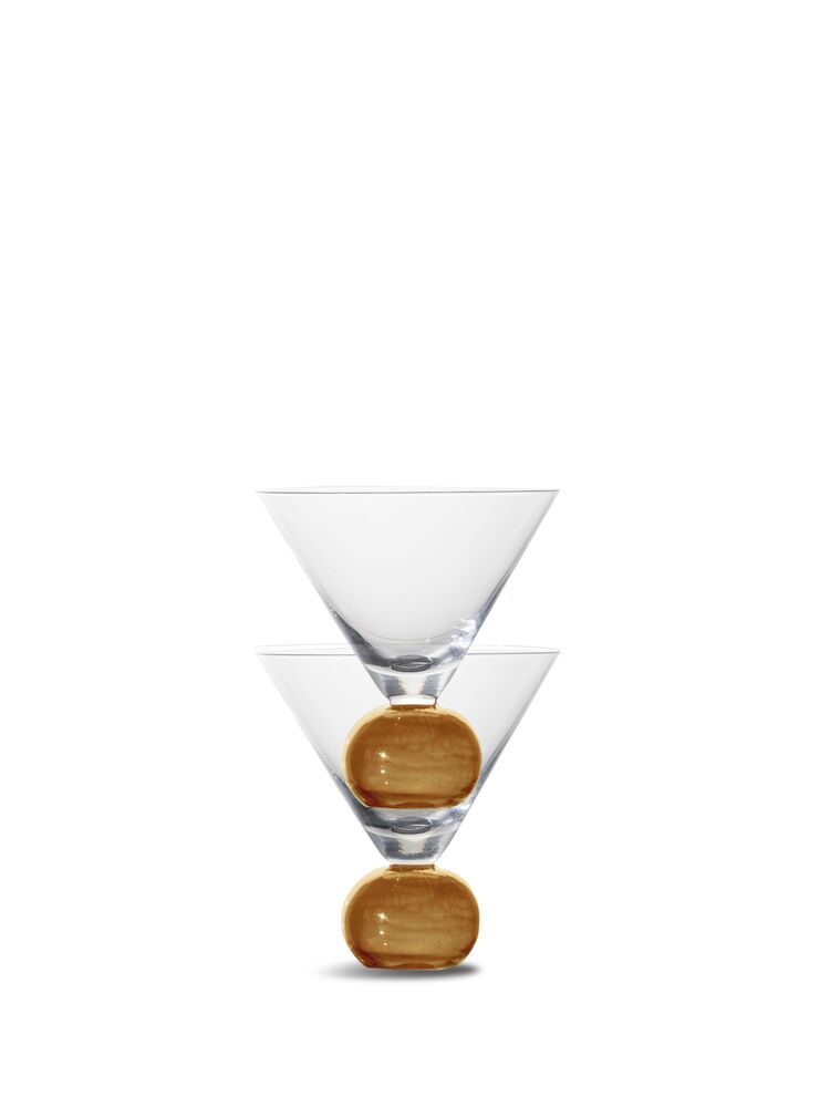 Glas Spice, 2-pack från Byon i Klar/Bärnsten