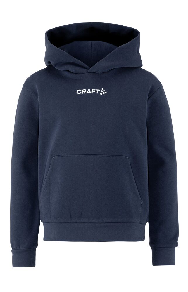 Community 2.0 Logo Hoodie Jr från Craft i Marinblå