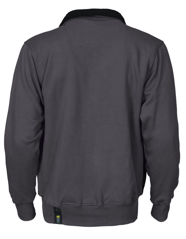Projob 2121 SWEATSHIRT MED LYNLÅS - charcoal [98] / XS
