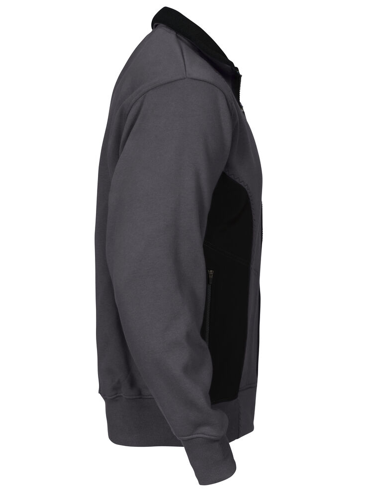 Projob 2121 SWEATSHIRT MED LYNLÅS - charcoal [98] / XS