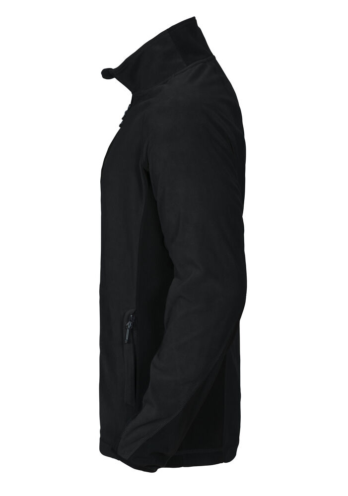 Projob 2325 MICROFLEECEJAKKE - Black/Yellow [99] / XS