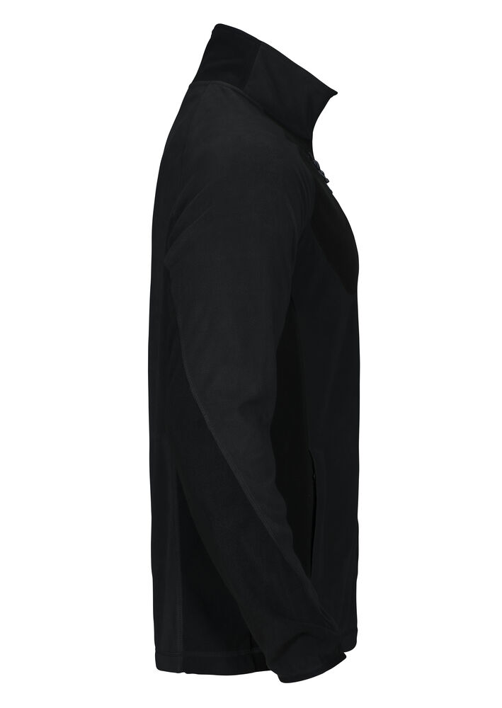 Projob 2325 MICROFLEECEJAKKE - Black/Yellow [99] / XS