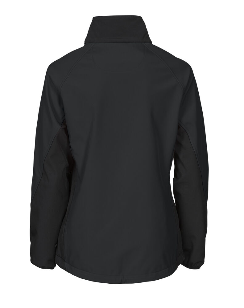 Projob 2423 SOFTSHELL JAKKE DAME - Black/Yellow [99] / XS