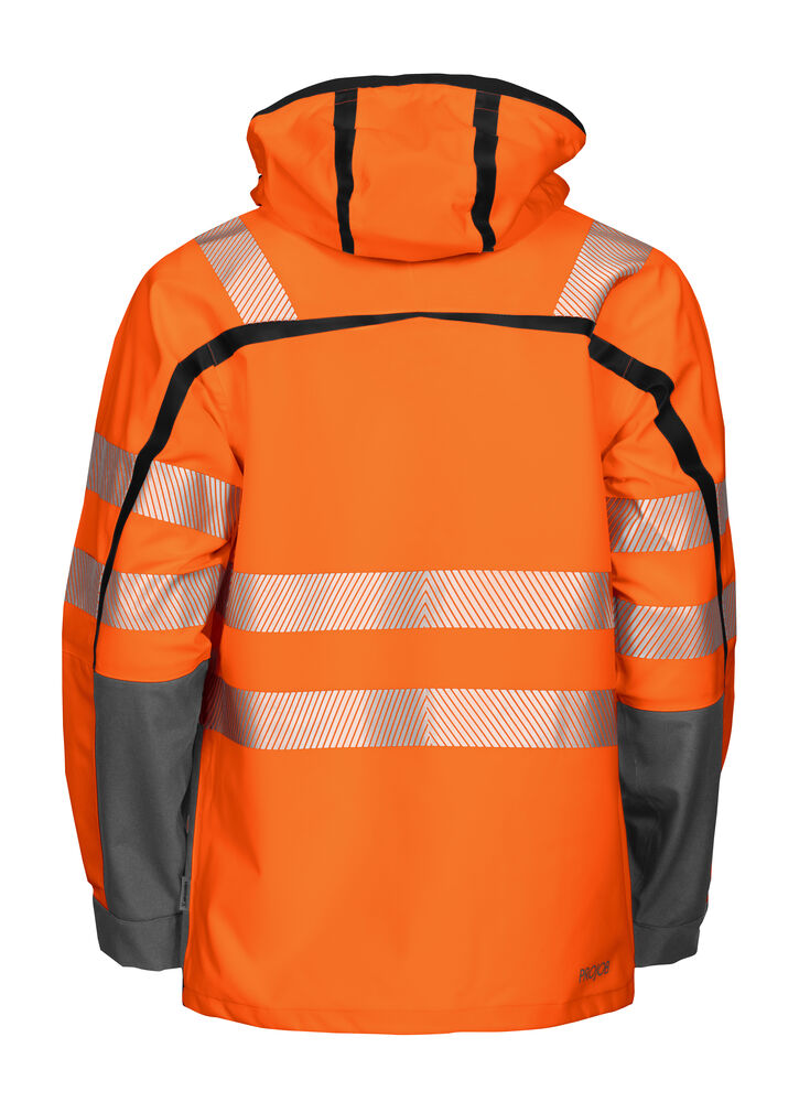 Projob 6417 JAKKE EN ISO 20471 KLASSE 3/2 - Orange/Grey [17] / XS