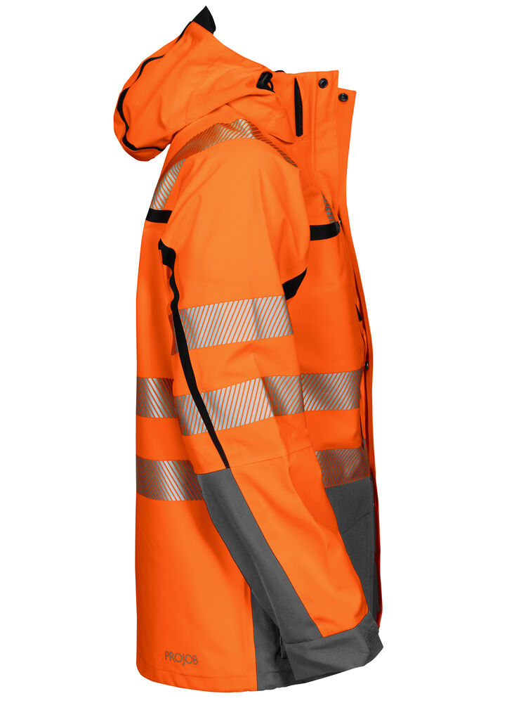 Projob 6417 JAKKE EN ISO 20471 KLASSE 3/2 - Orange/Grey [17] / XS