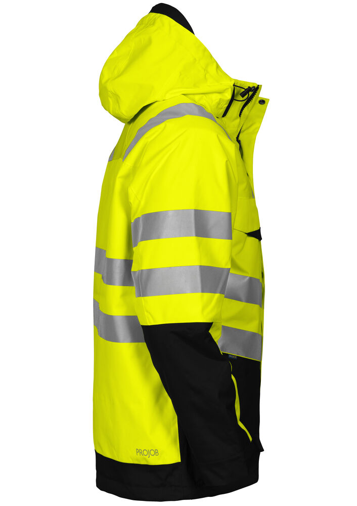 Projob 6418 FORET JAKKE EN ISO 20471 KLASSE 3 - Yellow/Black [11] / XS