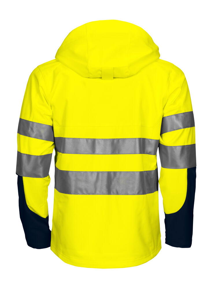 Projob 6419 FUNKTIONEL JAKKE EN ISO 20471 KLASSE 3/2 - Yellow/Navy [10] / XS