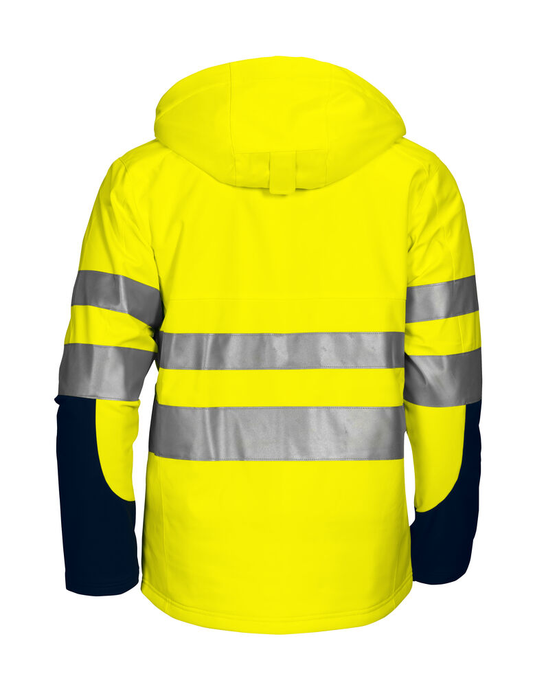 Projob 6420 FORET FUNKTIONEL JAKKE EN ISO 20471 KLASSE 3/2 - Yellow/Navy [10] / XS