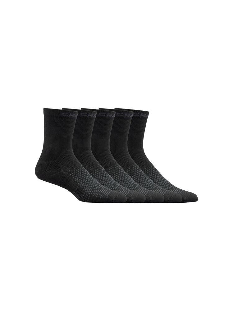 Active High Sock 5-Pack från Craft i Svart