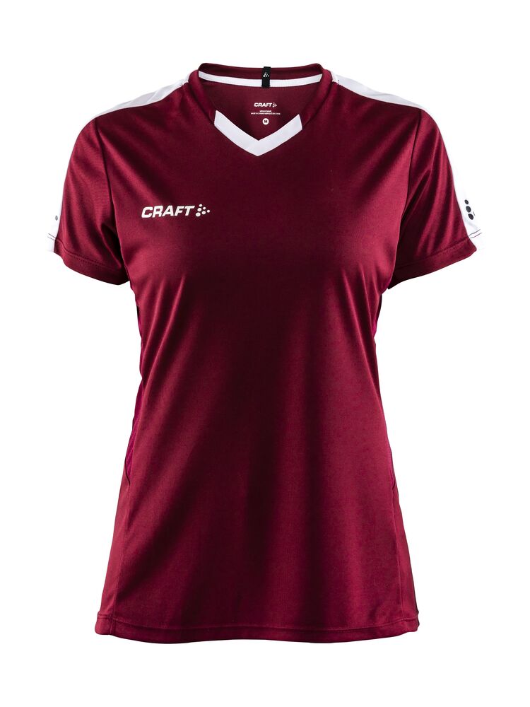 Progress Jersey Contrast W från Craft i Maroon