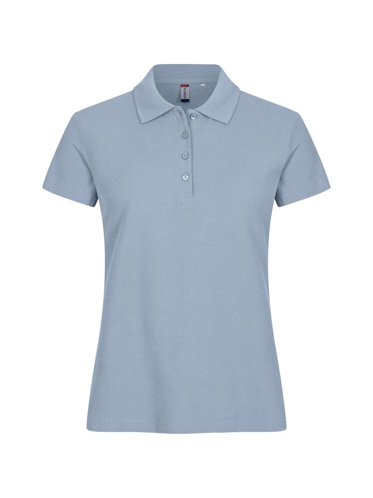 Basic Polo Women från Clique i Dimblå