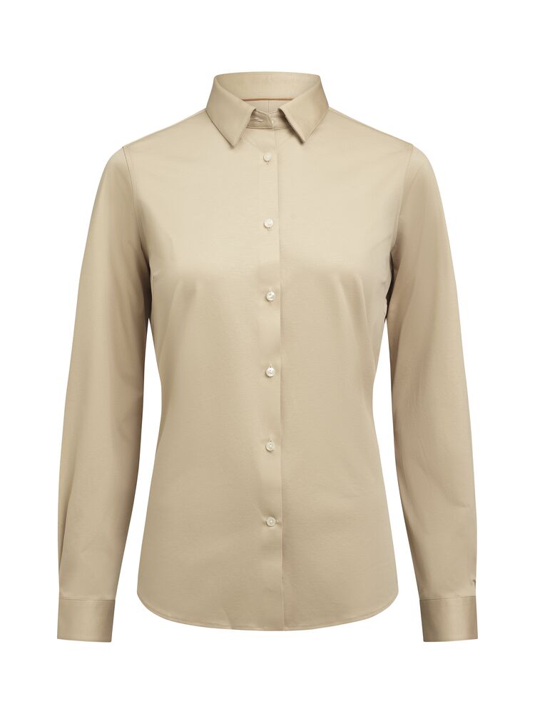 IB132 Interlock Knit Woman Contemporary från J.Harvest & Frost i White pepper