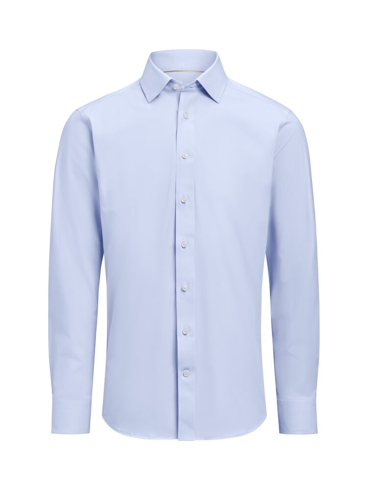 YB150 Twill Stretch Slim från J.Harvest & Frost i Sky blue
