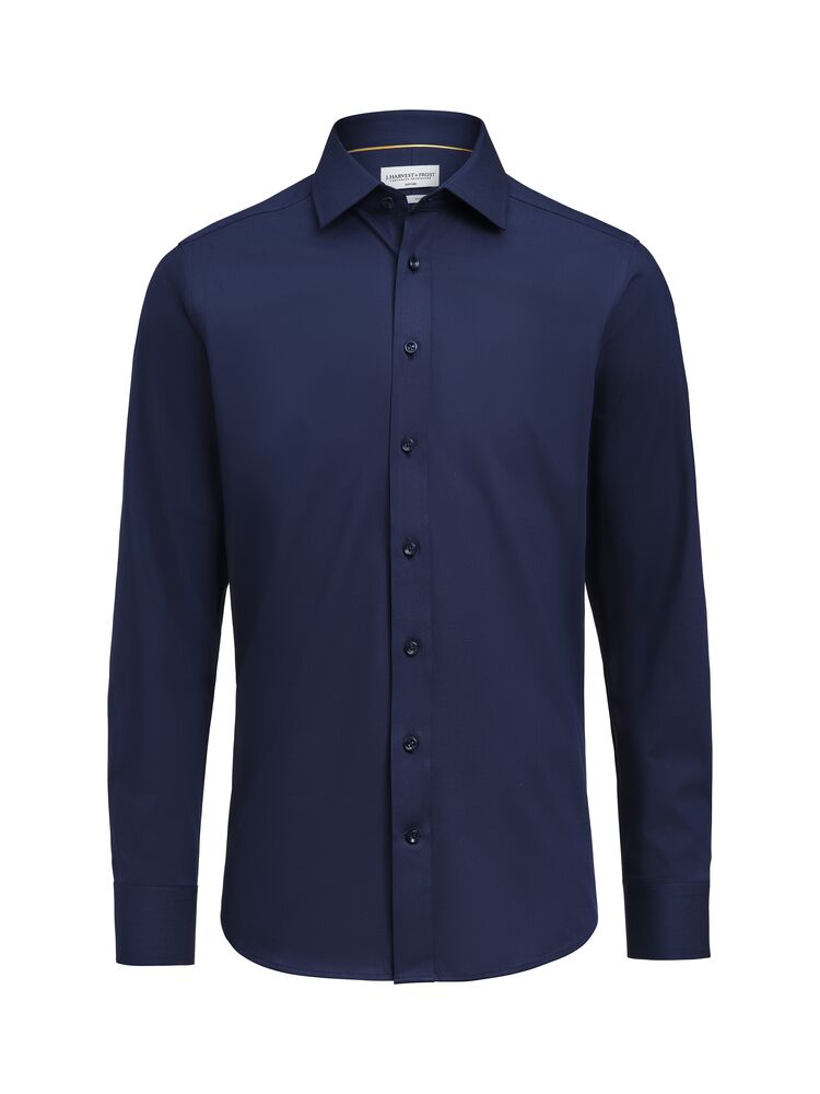 YB150 Twill Stretch Regular från J.Harvest & Frost i Marinblå