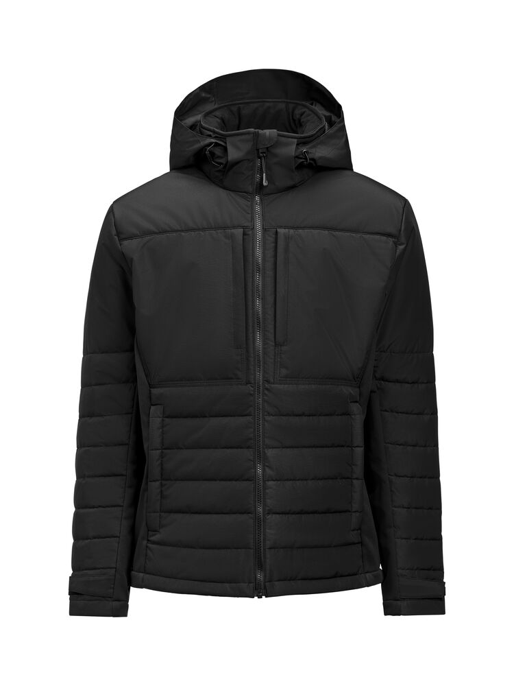 1075 Hybrid Jacket från Jobman i Svart