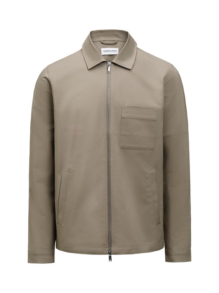 Modern Zip Overshirt