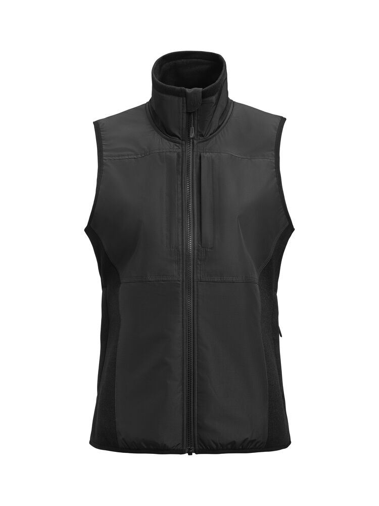 1277 Fleece Vest W från Jobman i Svart