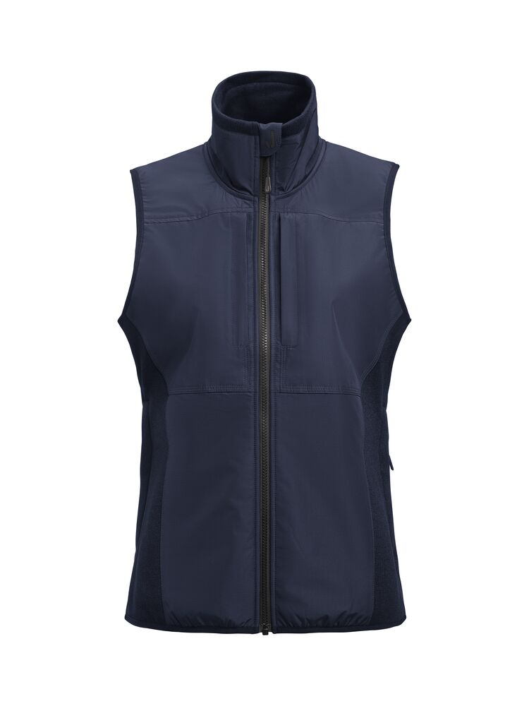 1277 Fleece Vest W från Jobman i Marinblå
