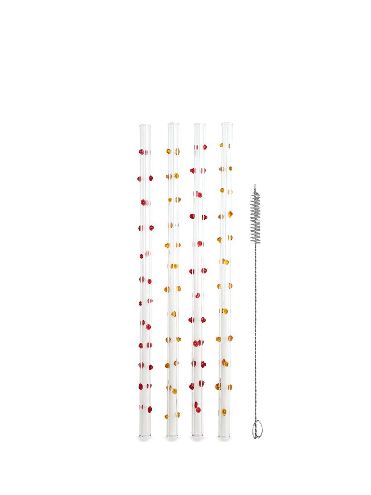 Sugrör Dotti lång, 4-pack från Byon
