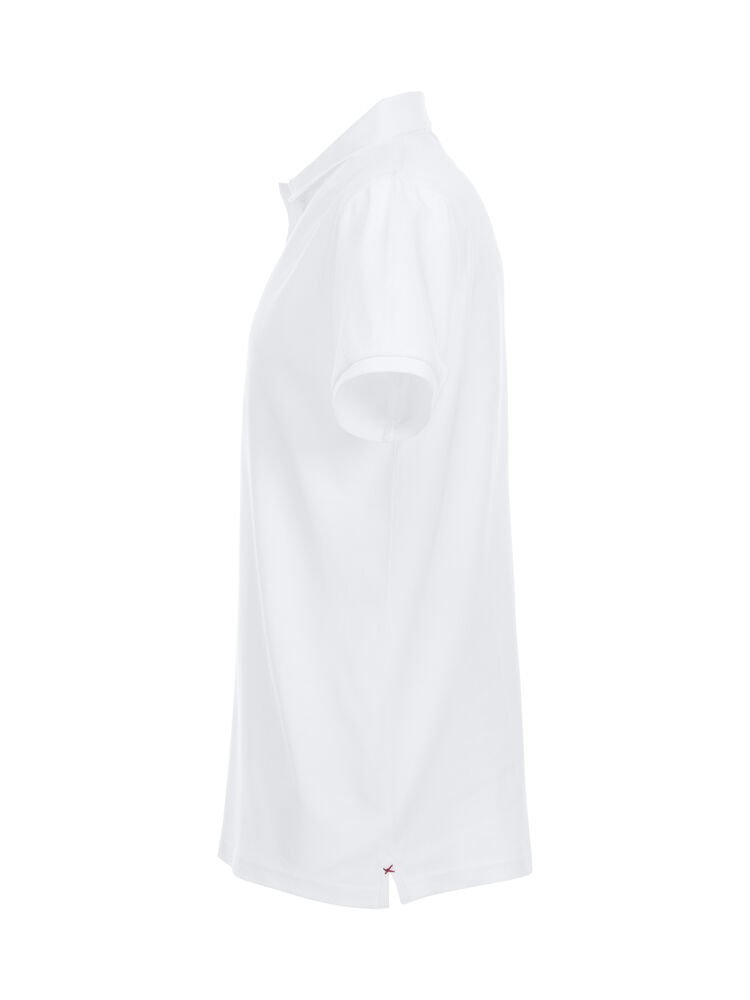 Clique Stretch Premium Polo - Hvid/Rød/Navy [00] / XS